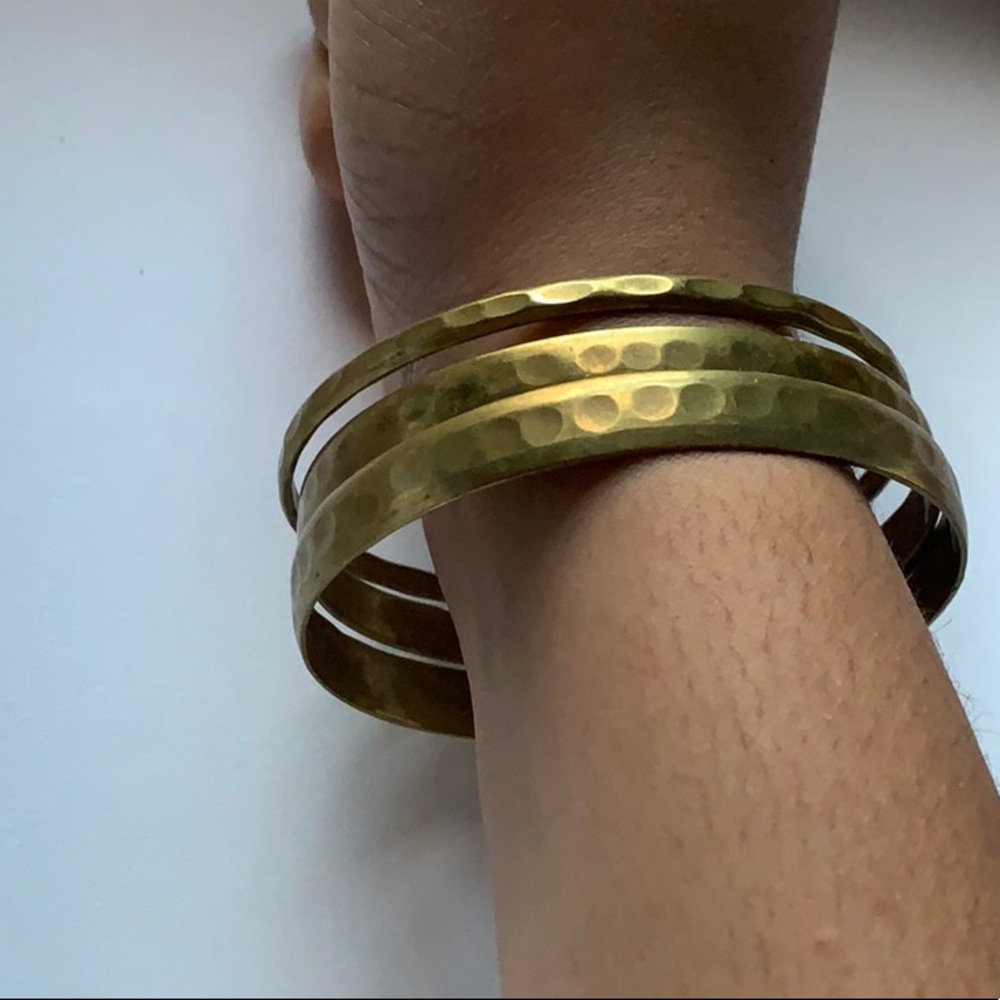 Gold bangles